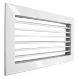 1VA-1000х250 решетка однорядная алюминиевая