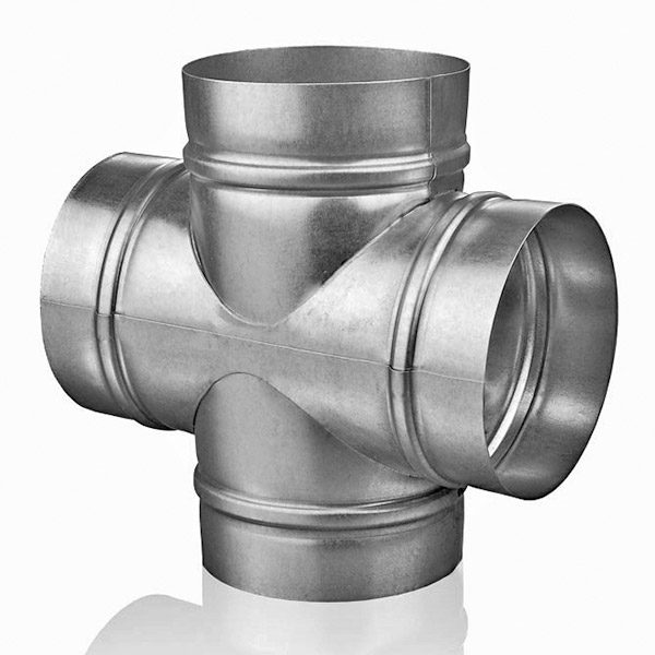 Крестовина Ø315 оцинк. сталь