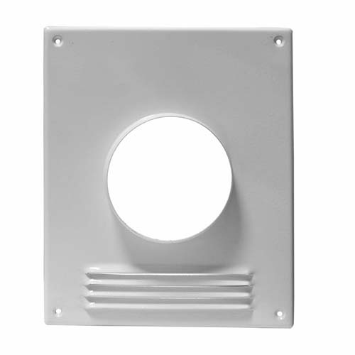 Торцевая площадка без решетки/с решеткой "Флекс" Ø130