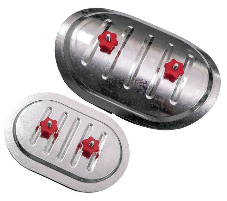 Лючки накладные CAD 250*150 mm Ø200
