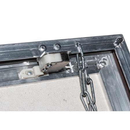 Люк ревизионный D C ERAmo 300х400 скрытый монтаж съемный алюминий EVECS