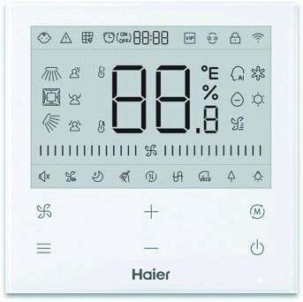 Пульт управления (проводной), с поддержкой нового протокола 1192 Haier HW-PB101AFK Пульт управления (проводной), с поддержкой нового протокола 1192 Haier HW-PB101AFK