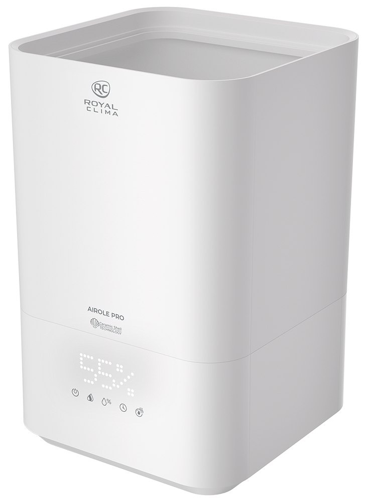 Ультразвуковой увлажнитель ROYAL Clima AIROLE Pro RUH-ARP400/5.0E-WT Ультразвуковой увлажнитель ROYAL Clima AIROLE Pro RUH-ARP400/5.0E-WT