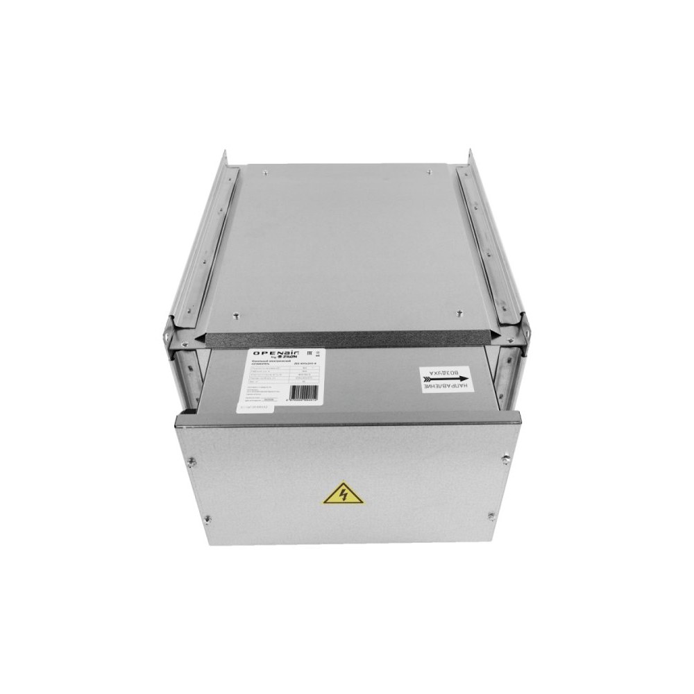 Электрический нагреватель для прямоугольных каналов ZILON ZES 800x500-45