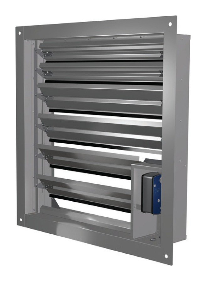 Клапан дымоудаления ДМУ-МС 550×600 многостворчатый