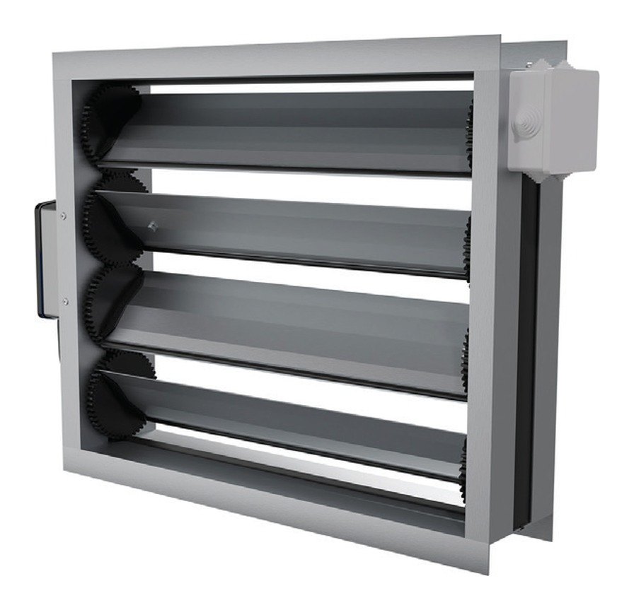 Воздушный клапан с электроподогревом ВКп 200×700 Воздушный клапан с электроподогревом ВКп 200×700