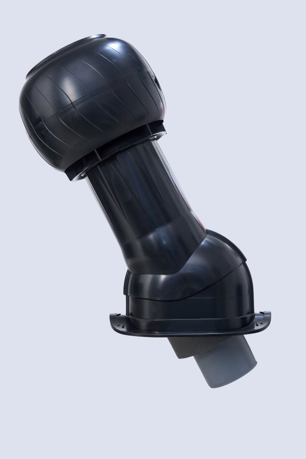 Комплект STAT D160 статический для металлочерепицы Monterrey пластик Black ERA